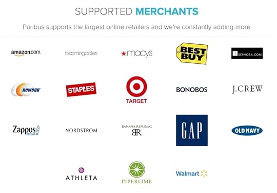 All the Paribus merchants