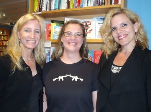 Featured authors (L to R) Veronica Forand, P.A. DePaul, Sara Humphreys