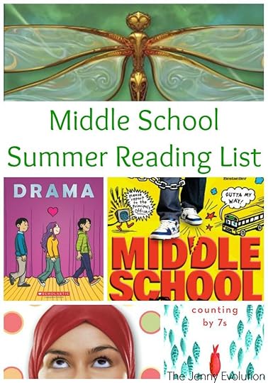 Middle School Summer Reading List