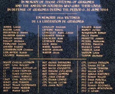 Graignes Memorial
