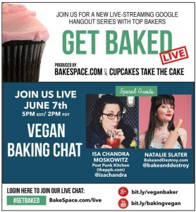 get baked live vegan chat