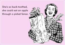 bucked tooth