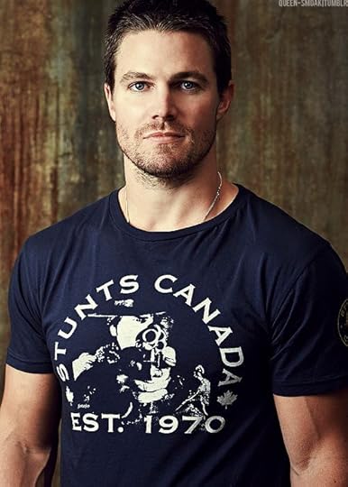 Stephen Amell will star in my next book. (yet to be determined name for my male MC... but it won't take long.) Isn't he pretty?