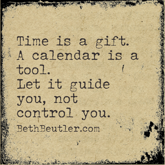 Time is a gift