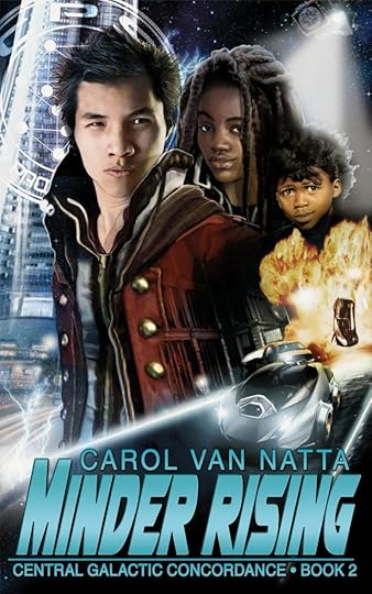 #SFRMonday: A millenium into the future ~ MINDER RISING by Carol Van Natta #scifirom
