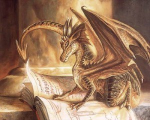 Dragon reading