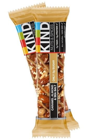 caramel almond sea salt KIND bars