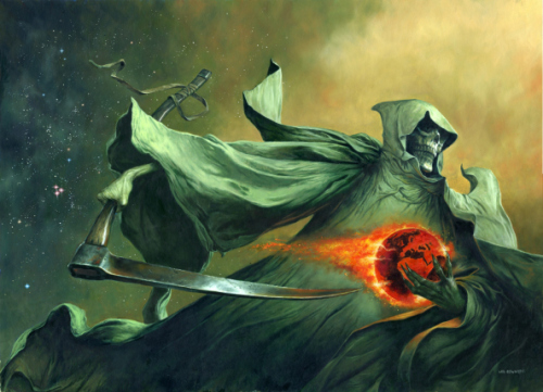 'Into the Fire' by Les Edwards ©2014