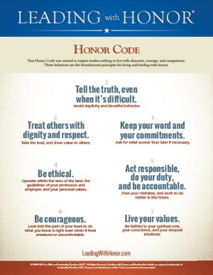 Leading with Honor Code