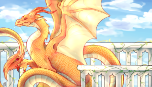 DRAGON BANNER ART