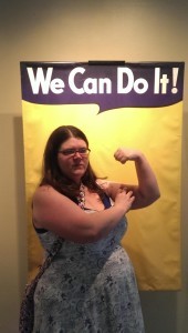 Kate McMurray as Rosie the Riveter