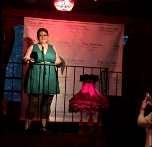 Kate McMurray at Lady Jane's Salon.