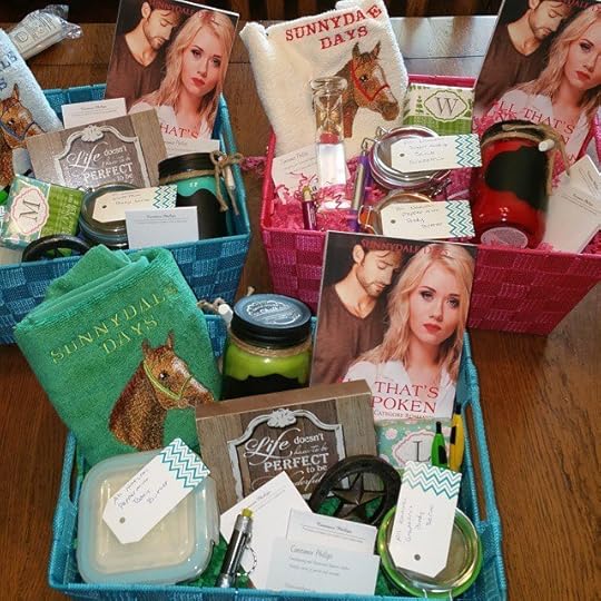 Pre wrapped raffle baskets