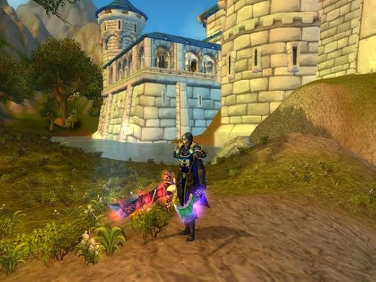 My rogue in her first transmog set