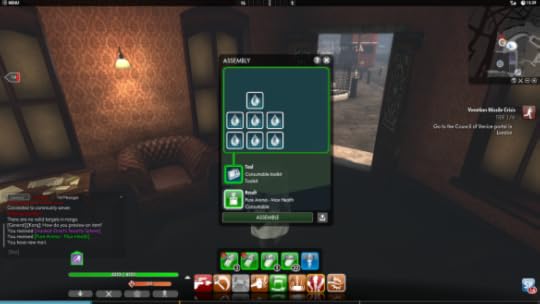 The assembly window in The Secret World