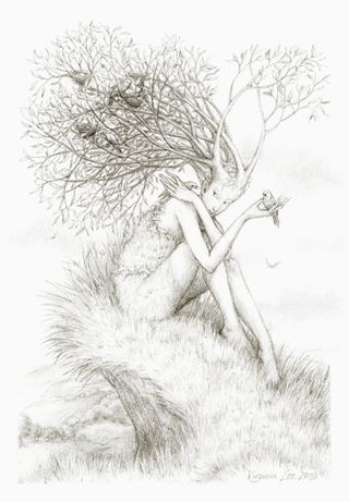 Tree Nymph by Virigina Lee