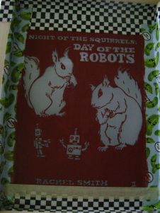 The dark red business is screen filler. Everything that’s covered with filler will remain the color of the card stock I’m printing on. 