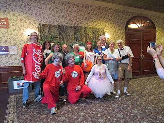 Contestants Dressed the Literary Part
