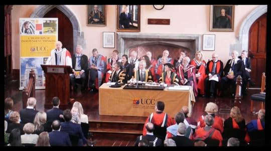Nicholas Fox Weber receives Honorary Doctorate from University College Cork, June 5, 2015