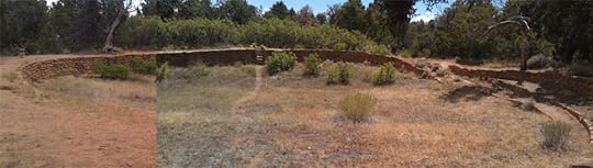 Mesa Verde Mummy Lake: Reservoir or Ritual Space? Composite photo by Jeff Posey