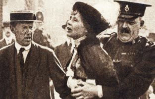historic-photo-police-detaining-woman