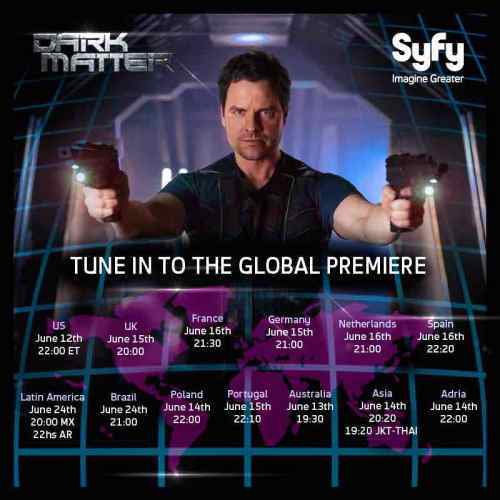 Dark Matter Global Premiere Dates