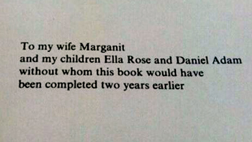8 of The Funniest Book Dedications You Will Ever Read - #6
