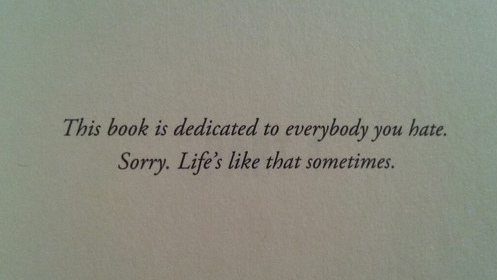 8 of The Funniest Book Dedications You Will Ever Read - #3