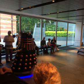 A Dalek and K-9 entertain fans