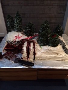 Maureen's amazing cake, made by her sister