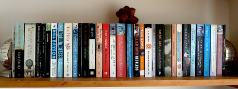 From an artist's house in an inner suburb of Cardiff.