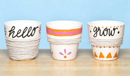 DIY Twine Accent Planters Made Peachy 