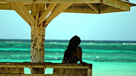 A blissful afternoon on the beach at Silver Sands, Jamaica.