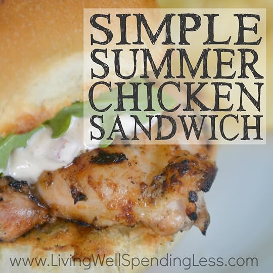 Simple Summer Chicken Sandwich Square 2