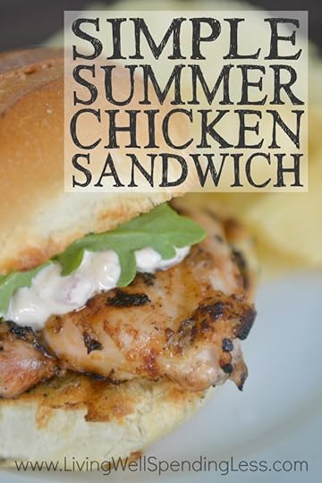 Simple Summer Chicken Sandwich 2