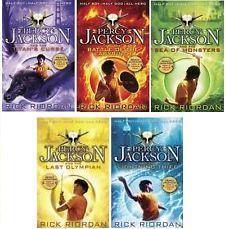 Percy Jackson and the Olympians Series Set (Books 1-5)
