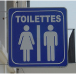 Toilettes en France