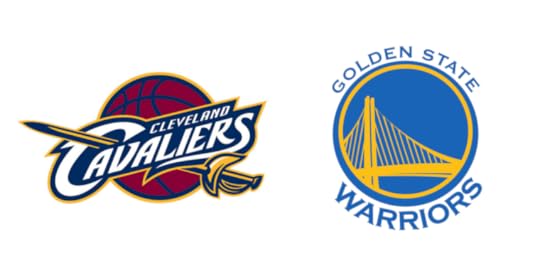 Cleveland Cavaliers Logo and Golden State Warriors Logo