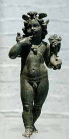 A Roman period Harpokrates, urging Mysterious silence