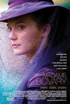 Madame Bavary (2014) film poster. Copyright: Aden Film, Aleph Motion Pictures, Left Field Ventures, Occupant Entertainment, Radiant Films International. See Wikipedia page for this image for fair use guidelines.