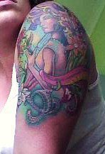 Mother Earth. My daughter calls her 'the mermaid.' 