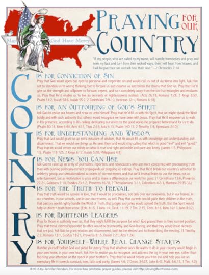 Praying for Your Country Prayer Guide