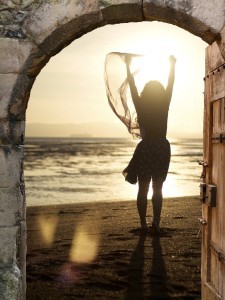 happy woman