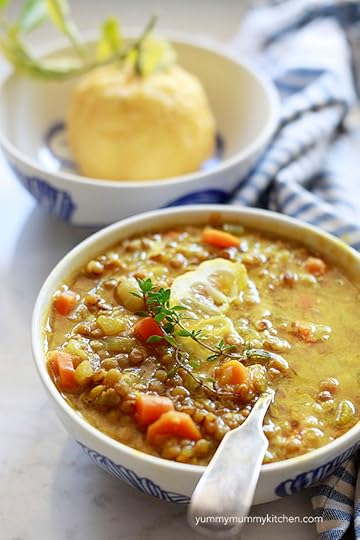 summer lentil soup