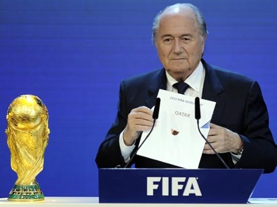 It stands to reason that when an organization like FIFA awards the World Cup to a country low on the Corruption Perceptions Index — make no mistake, this is an event involving a lot of money — it’s asking for trouble.