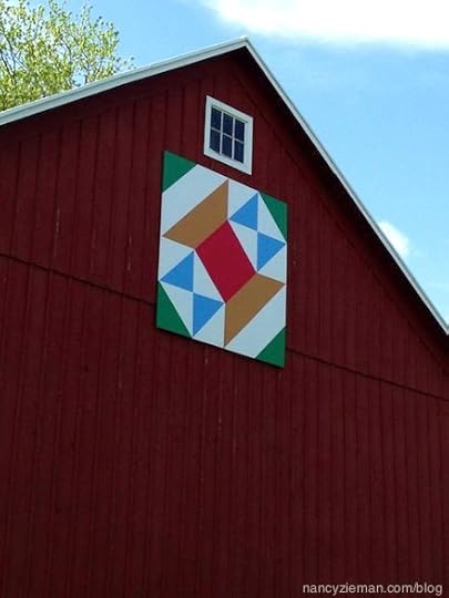 barn quilt Nancy Zieman's Blog