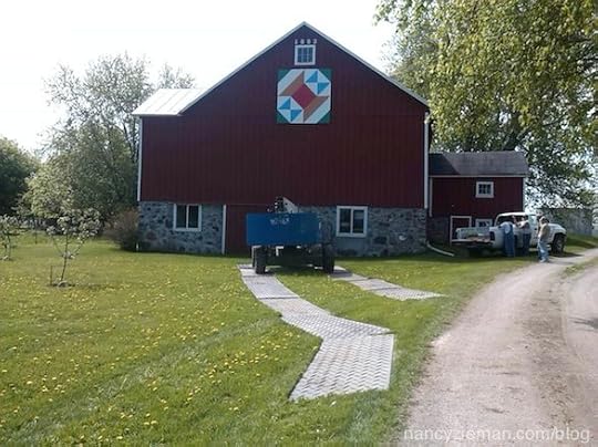 barn quilt Nancy Zieman's Blog