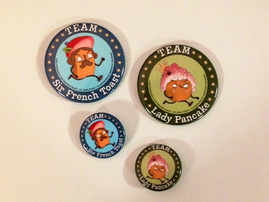 Lady Pancake and Sir French Toast Swag