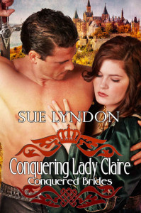 cover: conquering lady claire - sue lyndon