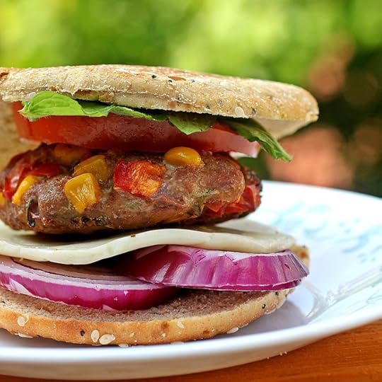 Jeweled Turkey Burger